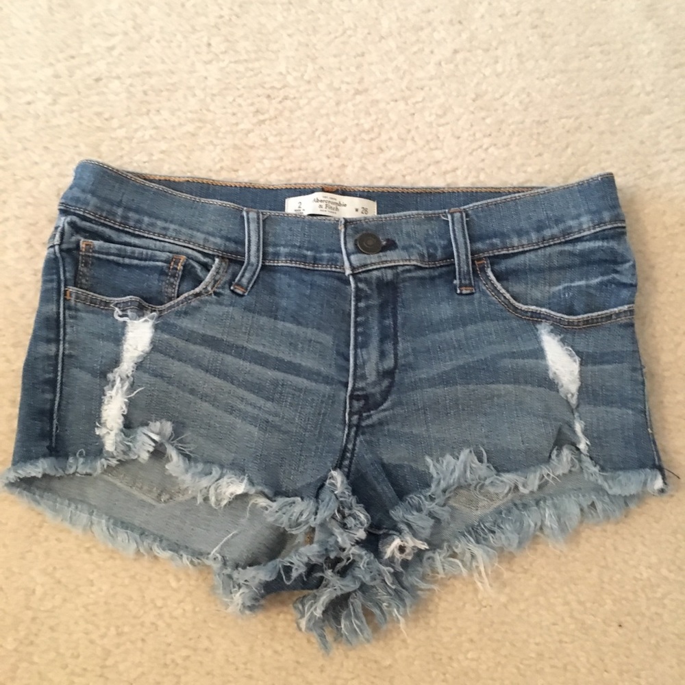 Abercrombie jean shorts